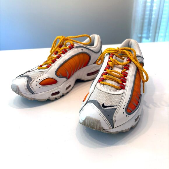 Nike Air Max Tailwind IV White University Gold 2019 Women’s Size 9 Running Shoes - Picture 3 of 9